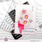 Preview: Kulricke Stempel "Orchideen" Clear Stamp