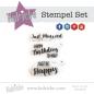 Preview: Be Happy Stempel Set