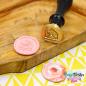 Preview: Carlijn Design - Wachssiegel Stempel "Happy Mail 1" Wax Seal Stamp 7