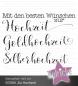 Preview: Kulricke Stempelset "Zur Hochzeit" Clear Stamp