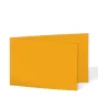 Preview: Doppelkarte - Faltkarte 240g/m² DIN A6 quer in altgold