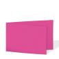 Preview: Doppelkarte - Faltkarte 220g/m² DIN A6 quer in struktur pink