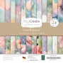 Preview: LaCreativ - Designpapier "Pastellblumen" Paper Pack 6x6" - 24 Bogen