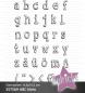 Preview: Kulricke Stempelset "ABC klein" Clear Stamp