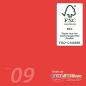 Preview: Faltkarte DIN A6 mit Briefumschlag DIN C6 in rot
