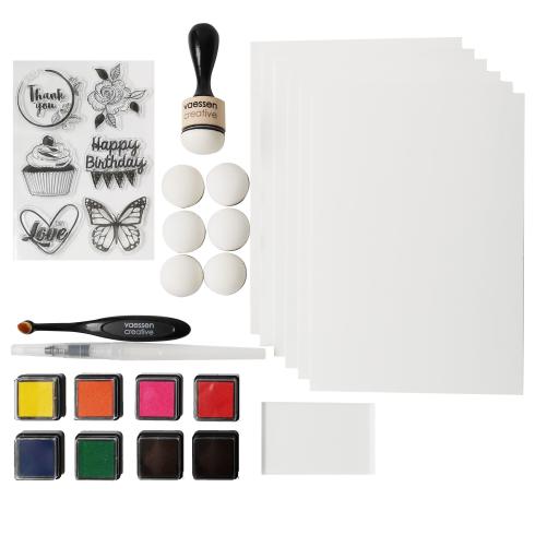 Vaessen Creative - Stempeln Starter Set