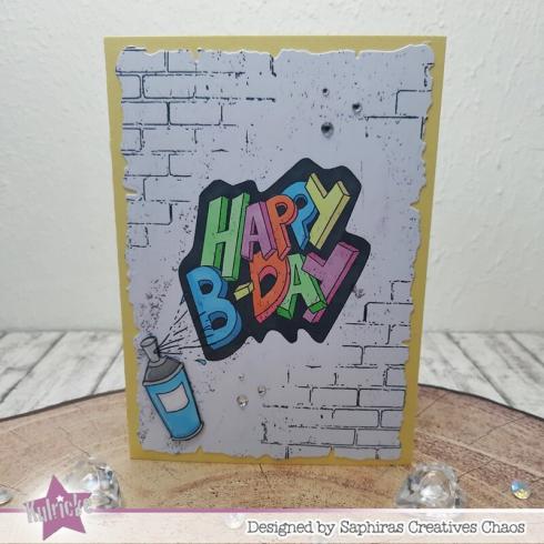 Kulricke Stanzschablone "HappyBDay" Craft Die 