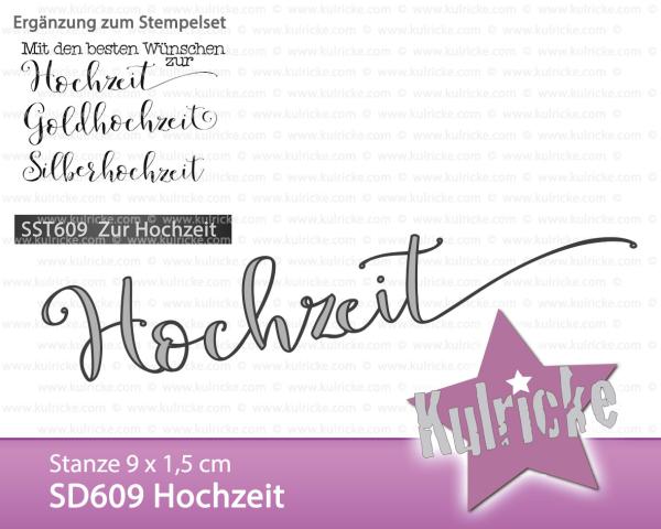 Kulricke "Hochzeit" Stanze - Craft Die