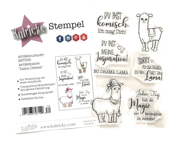 Stempel-Set "Lama Drama"