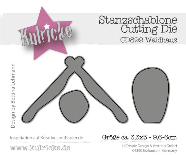 Kulricke Stanzschablone "Waldhaus" Craft Die