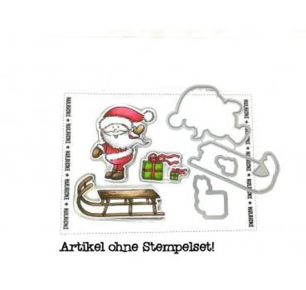 "Nikolaus mit Geschenk" Stanze - Craft Die