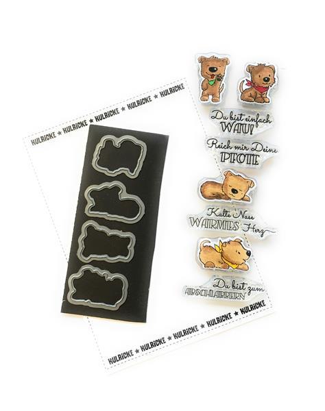 Hunde minis Stempel und Stanzen