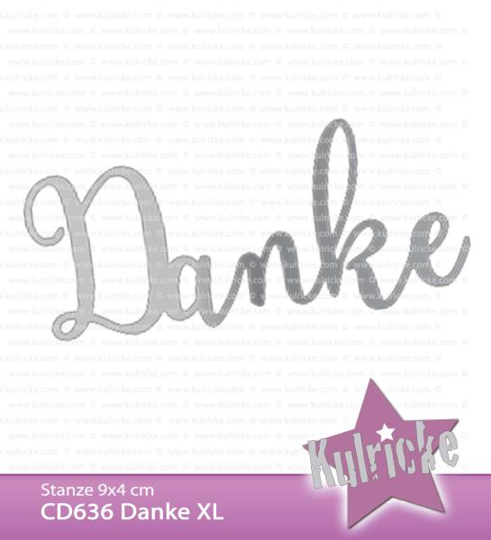 "Danke XL" Stanze - Craft Die