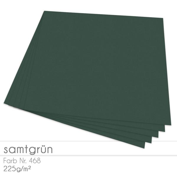 Cardstock "Premium" 12"x12" 225g/m² (30,5 x 30,5cm) in samtgrün